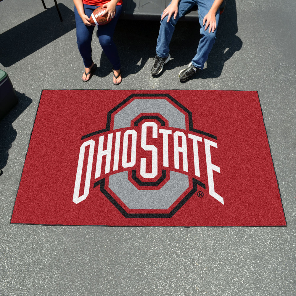 Ohio State Buckeyes Tailgate Mat Rug