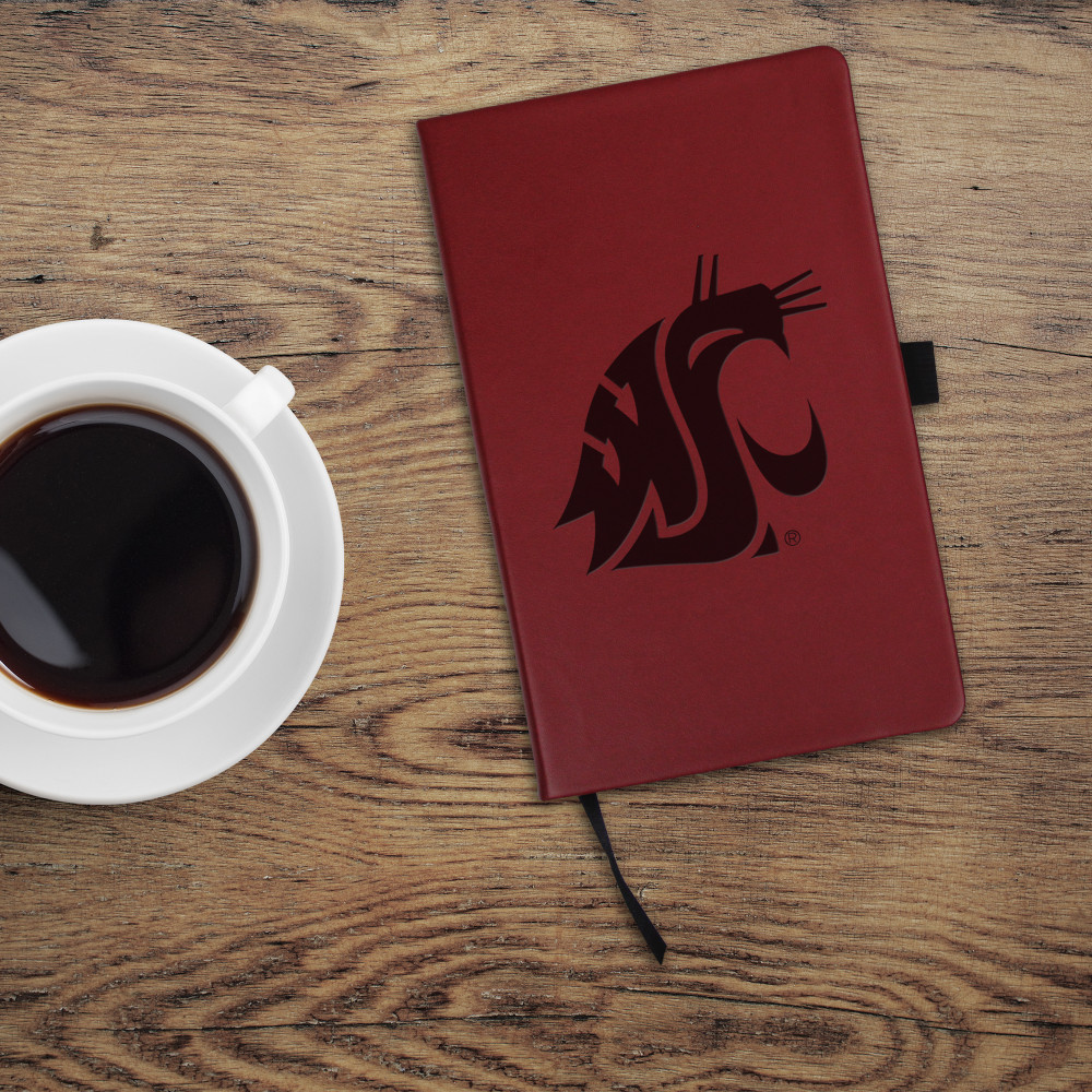 Washington State Cougars Maroon - Primary Journal/Notepad | Rico Industries | LESPD490101MN-G