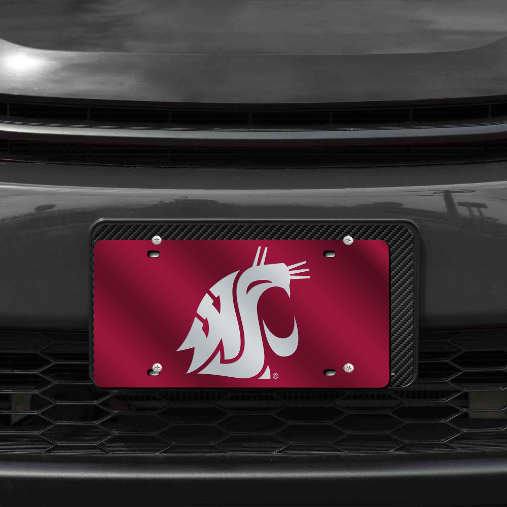 Washington State Cougars Laser Cut Tag | Rico Industries | LZC490101