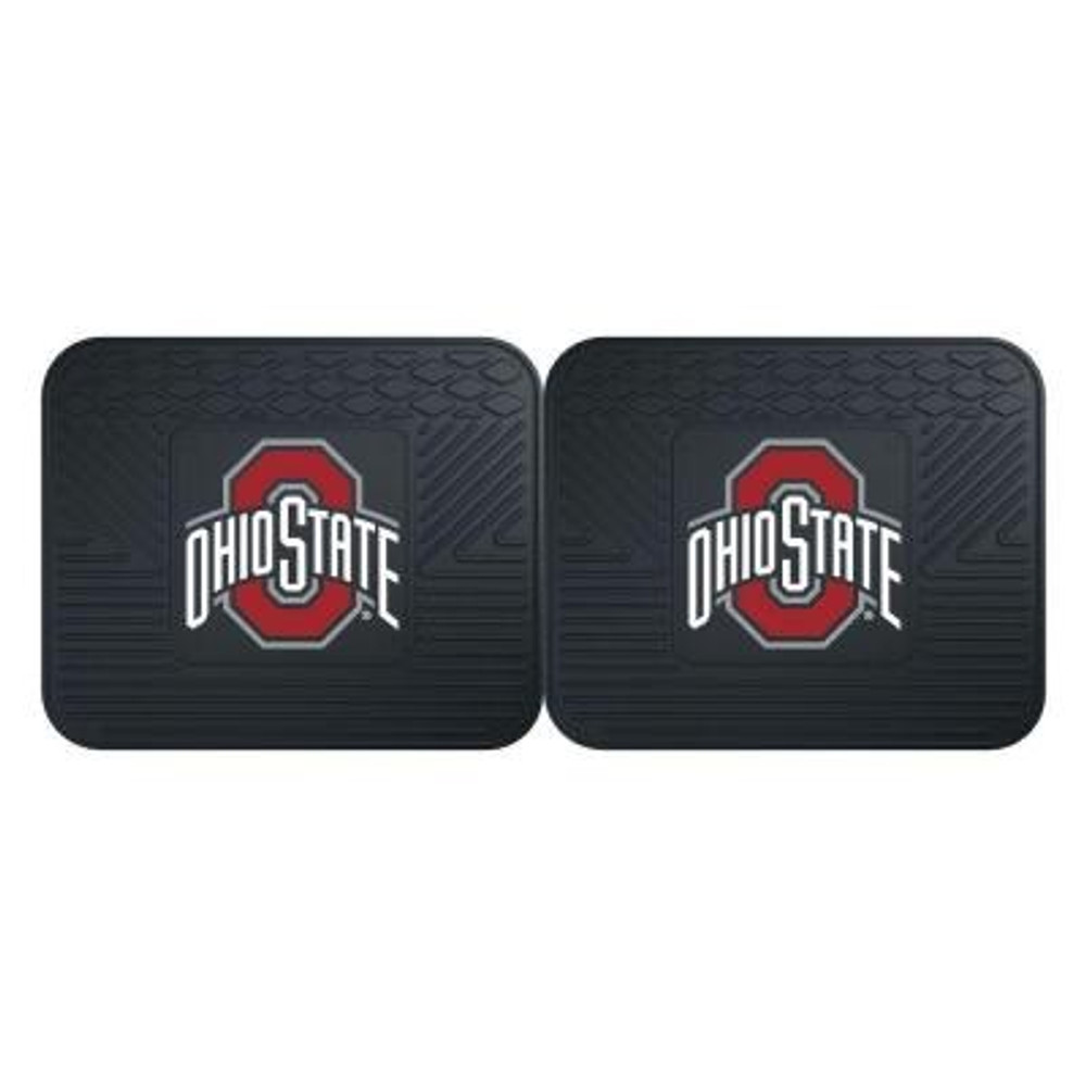 Ohio State Buckeyes Utility Car Mats  Set of Two
