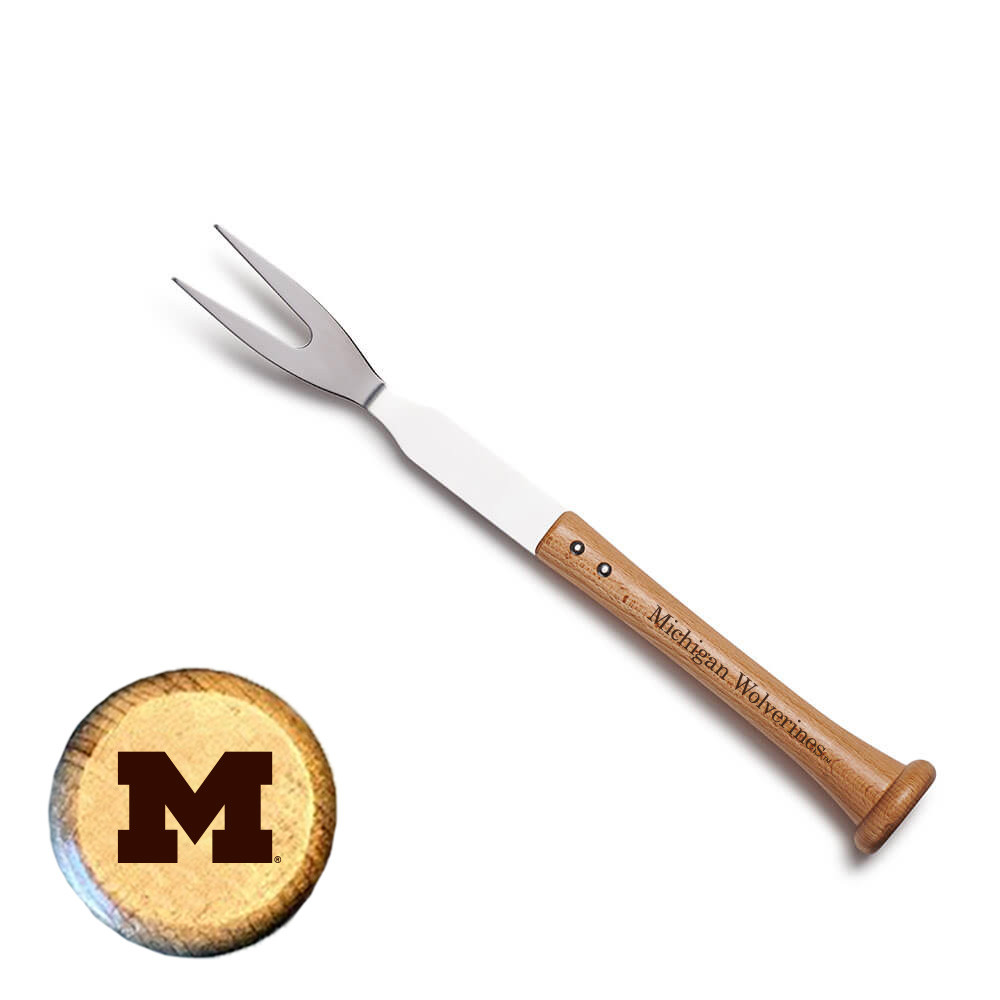 Michigan Wolverines BBQ ForkBALL BBQ Fork