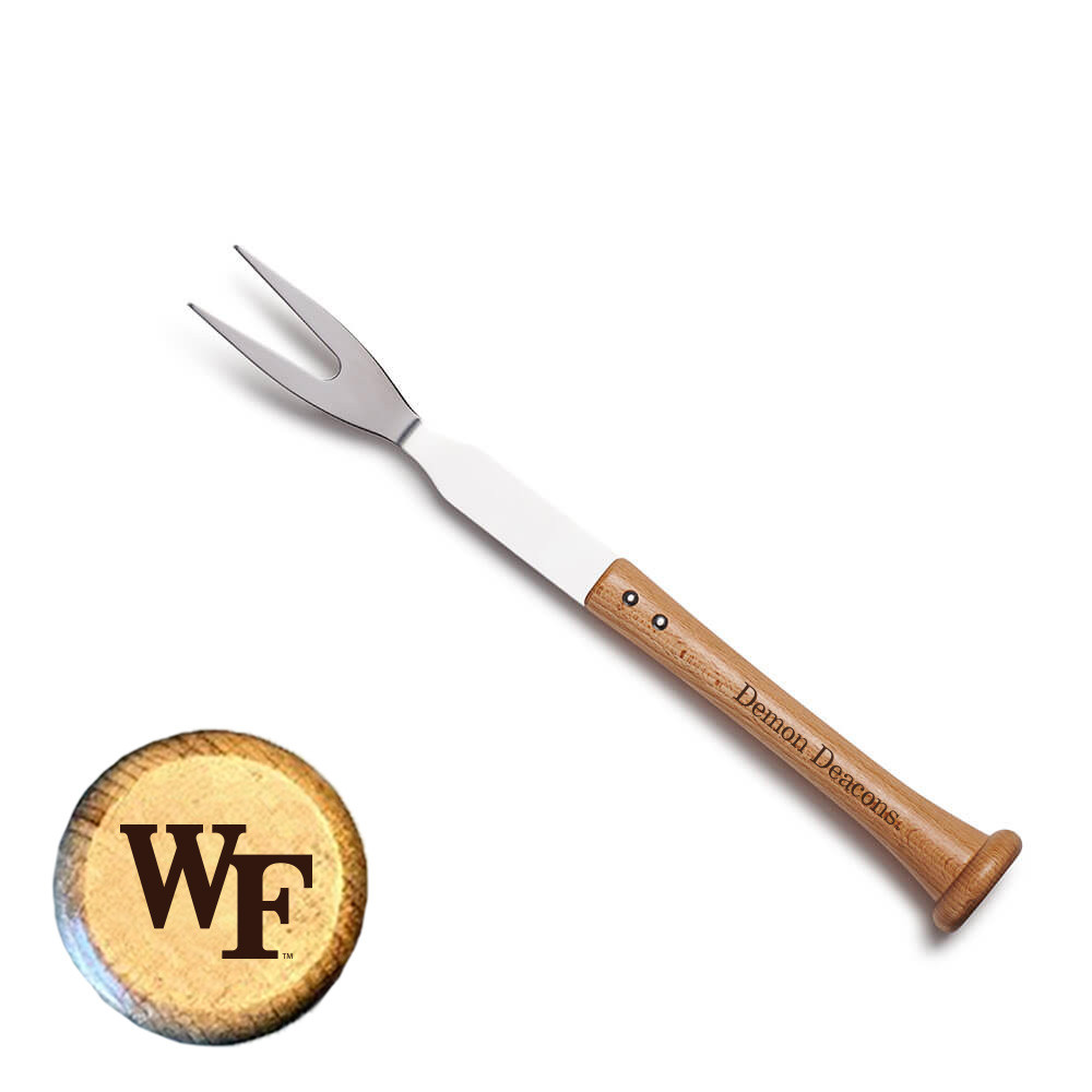 Wake Forest Demon Decons BBQ ForkBALL BBQ Fork | Baseball BBQ | GRTLFORKWFDD