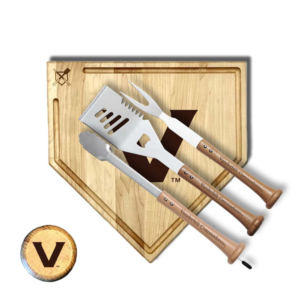 Vanderbilt Commodores Trough Silver Slugger Combo Set | Baseball BBQ | GRTLSTSST17VC