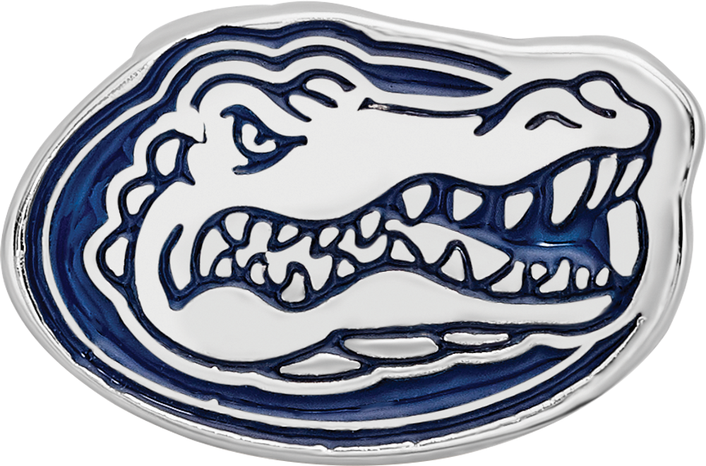 Florida Gators Sterling Silver Enameled Logo Bead | Logo Art | SS500UF
