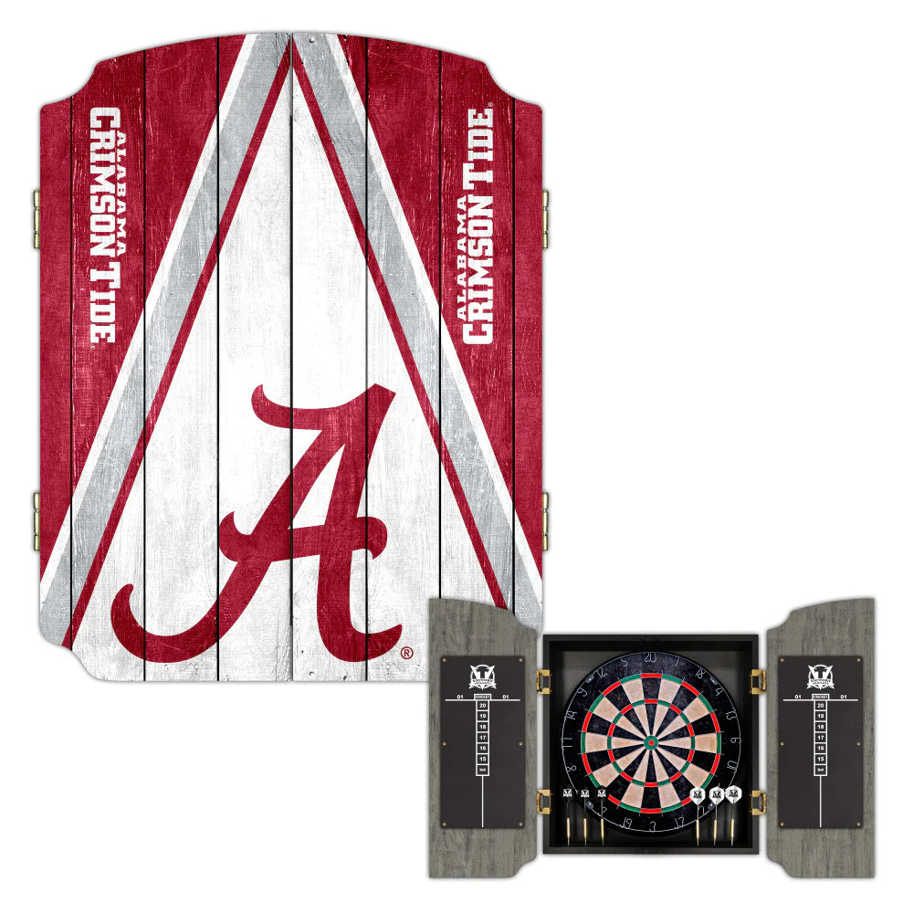 Alabama Crimson Tide Dartboard Cabinet | Victory Tailgate | 9535735-2