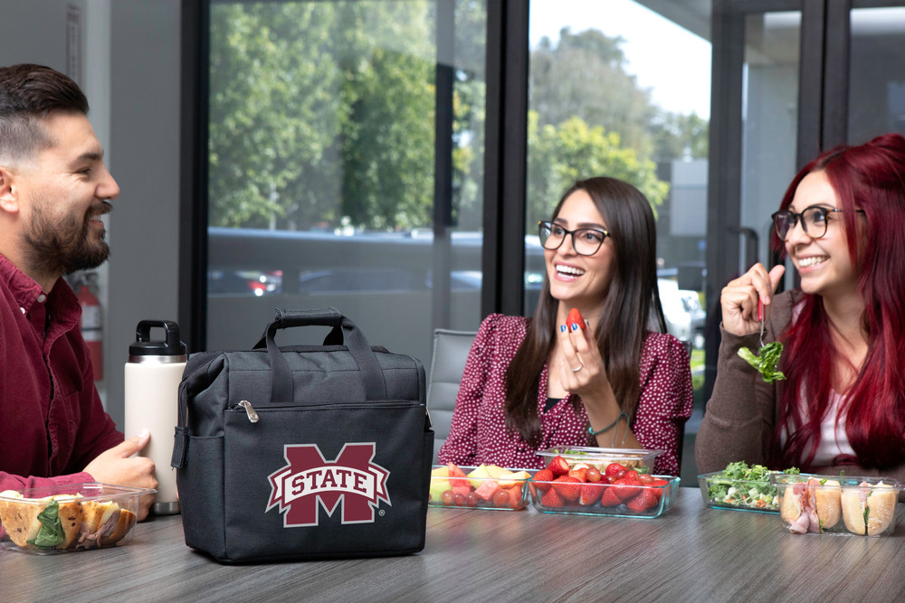 Mississippi State Bulldogs On The Go Lunch Bag Cooler | Picnic Time | 510-00-179-384-0