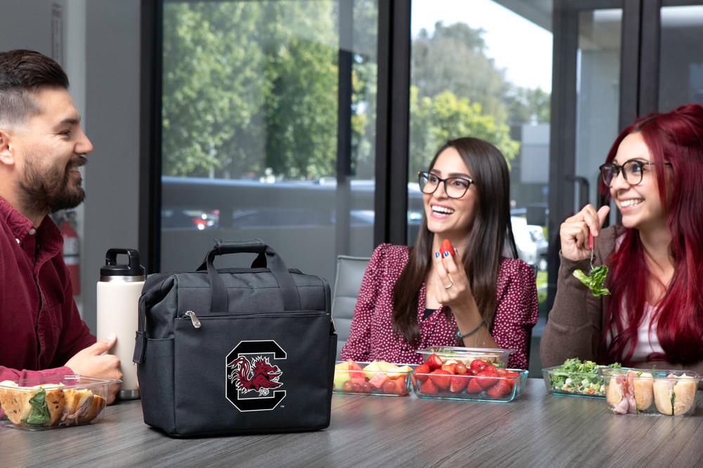 South Carolina Gamecocks On The Go Lunch Bag Cooler | Picnic Time | 510-00-179-524-0