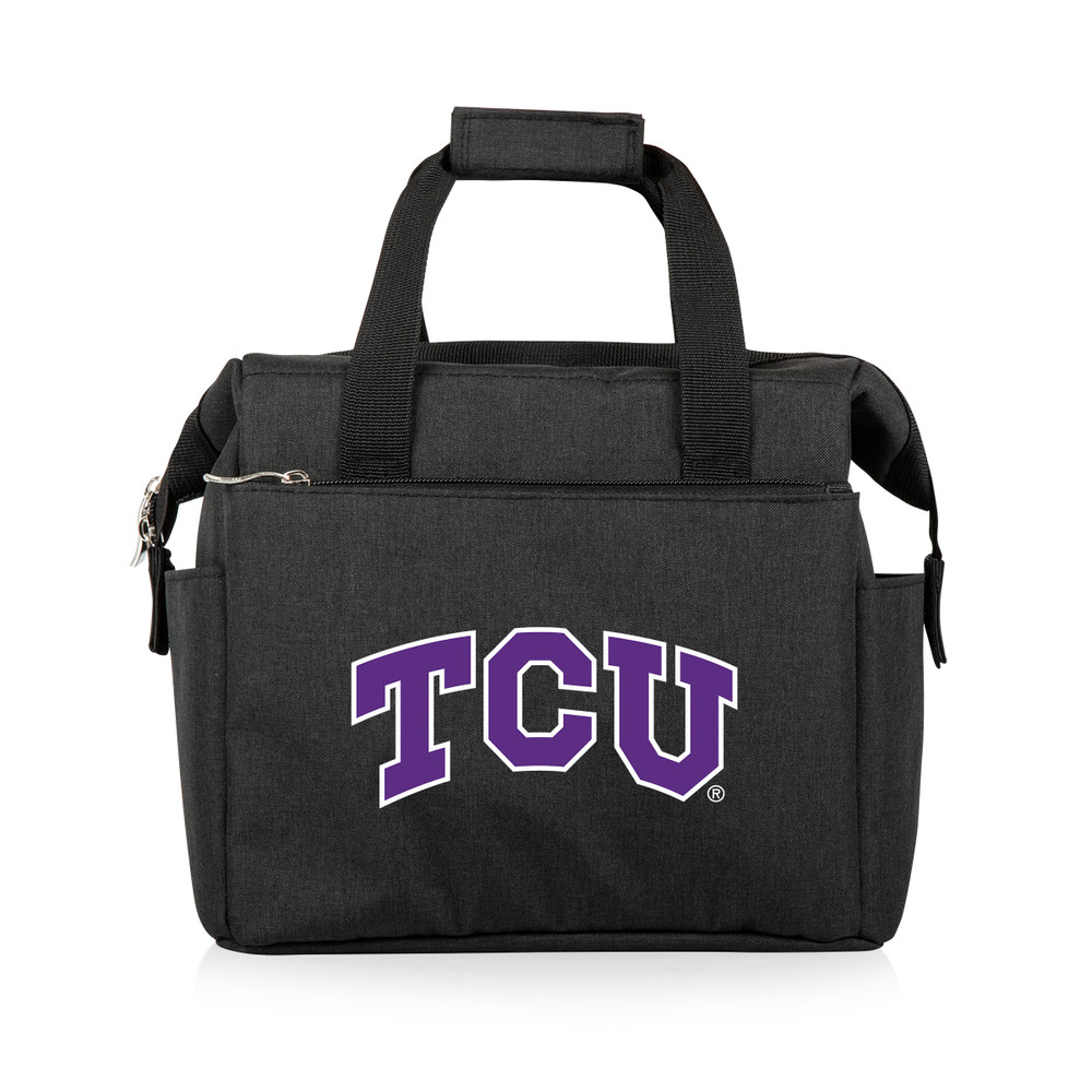 TCU Horned Frogs On The Go Lunch Bag Cooler | Picnic Time | 510-00-179-844-0