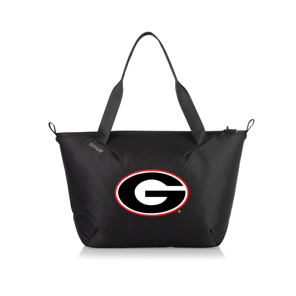 Georgia Bulldogs Eco-Friendly Cooler Tote Bag | Picnic Time | 516-01-179-186-0