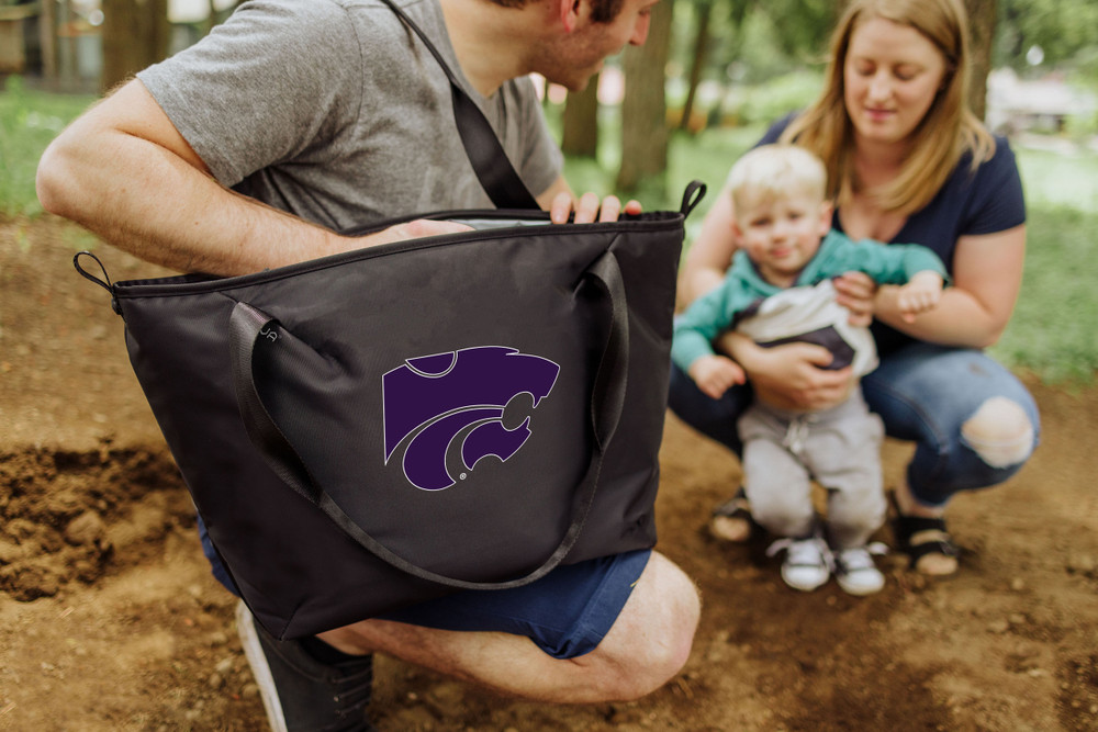 Kansas State Wildcats Eco-Friendly Cooler Tote Bag | Picnic Time | 516-01-179-256-0