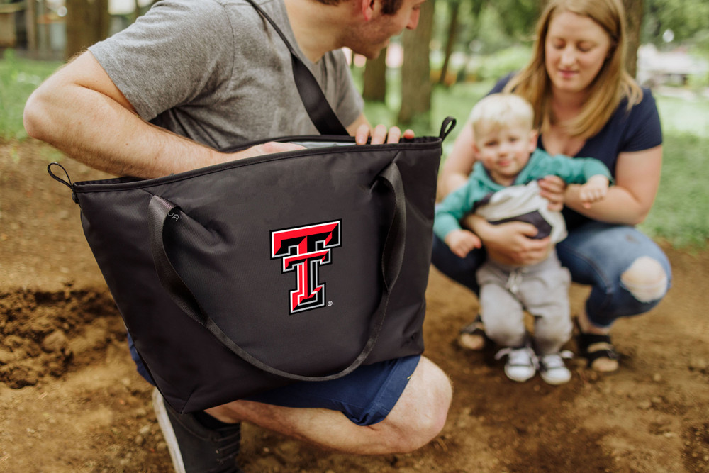 Texas Tech Red Raiders Eco-Friendly Cooler Tote Bag | Picnic Time | 516-01-179-576-0