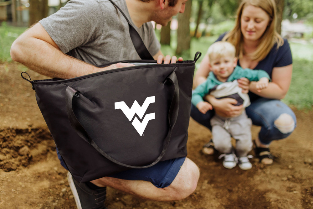 West Virginia Mountaineers Eco-Friendly Cooler Tote Bag | Picnic Time | 516-01-179-836-0