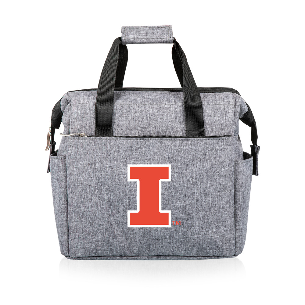 Illinois Fighting Illini On The Go Lunch Bag Cooler | Picnic Time | 510-00-105-214-0