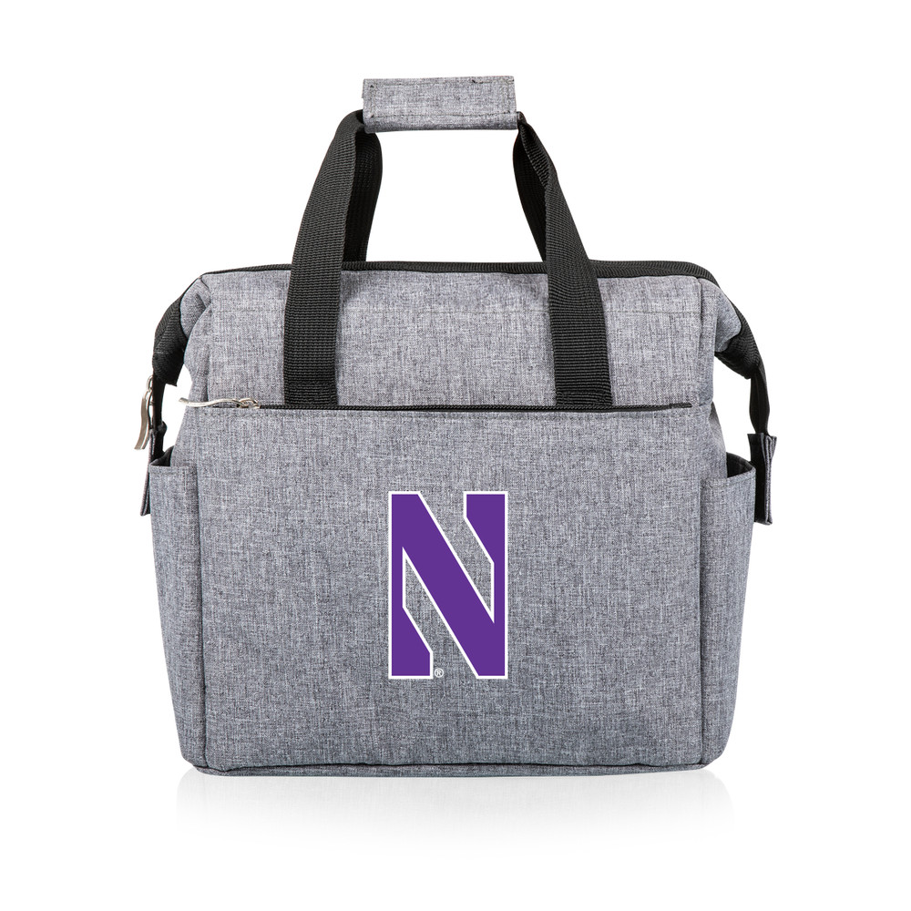 Northwestern Wildcats On The Go Lunch Bag Cooler | Picnic Time | 510-00-105-434-0