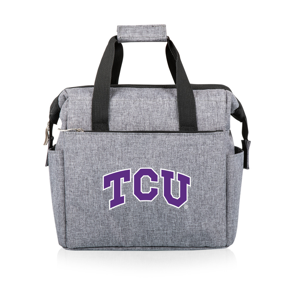 TCU Horned Frogs On The Go Lunch Bag Cooler | Picnic Time | 510-00-105-844-0