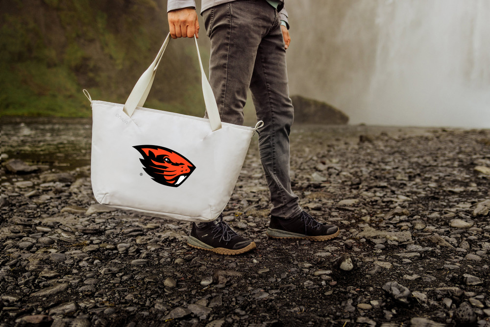 Oregon State Beavers Eco-Friendly Cooler Tote Bag | Picnic Time | 516-01-133-486-0