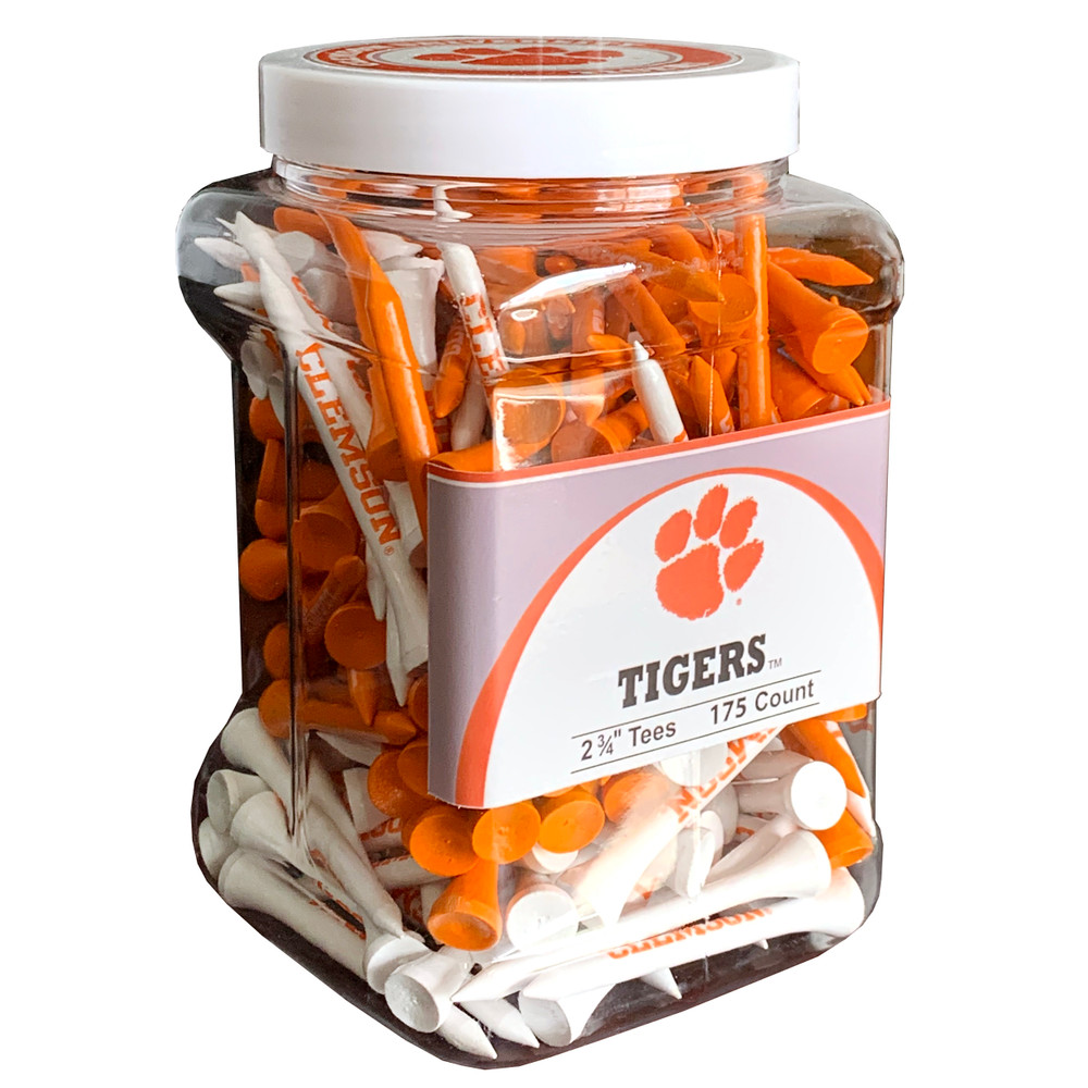 Clemson Tigers 175 Golf Tee Jar| Team Golf |20651