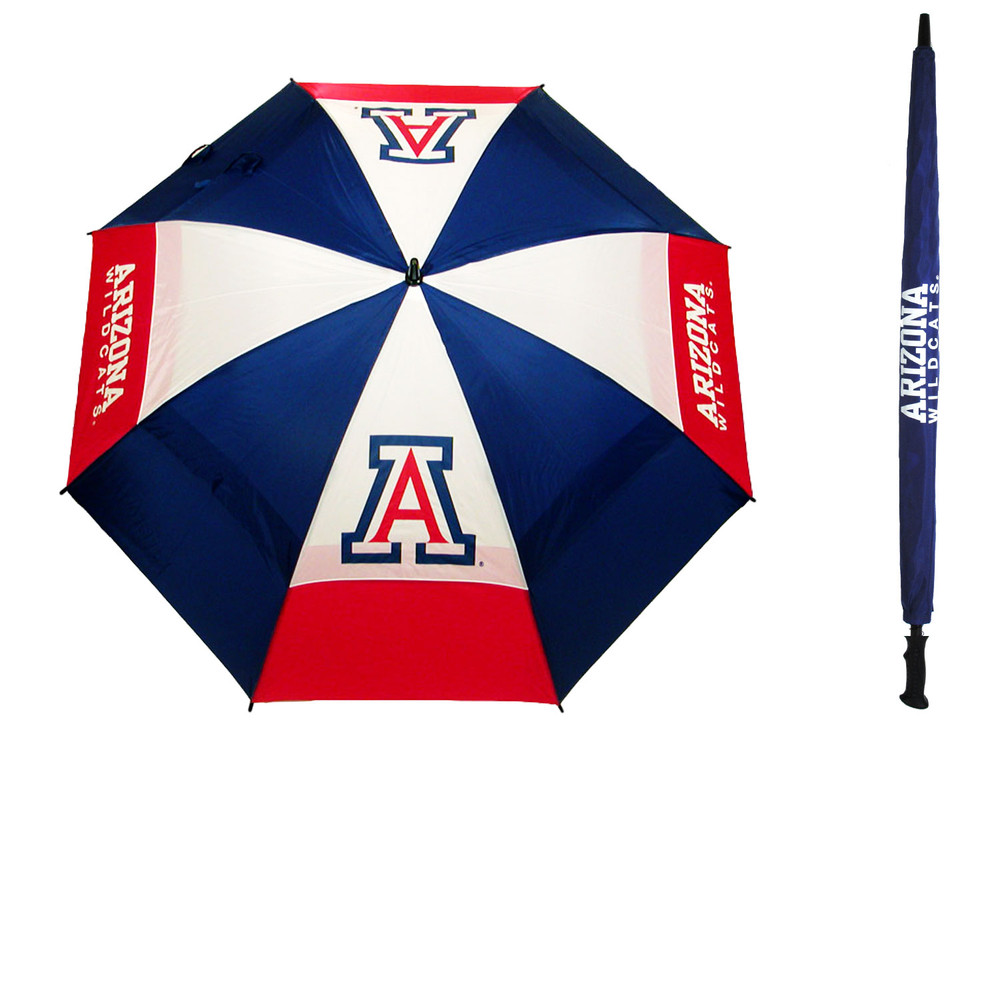 Arizona Wildcats 62" Double Canopy Wind Proof Golf Umbrella| Team Golf |20269