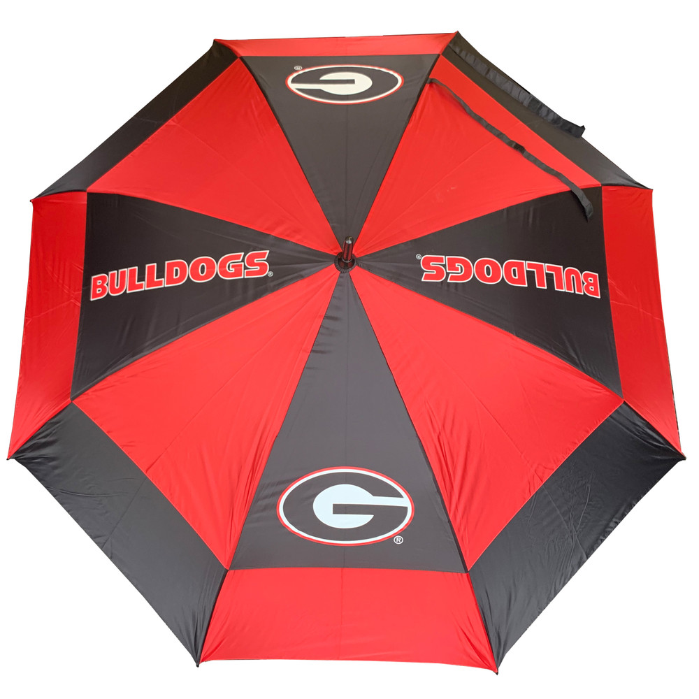 Georgia Bulldogs 62" Double Canopy Wind Proof Golf Umbrella| Team Golf |21169