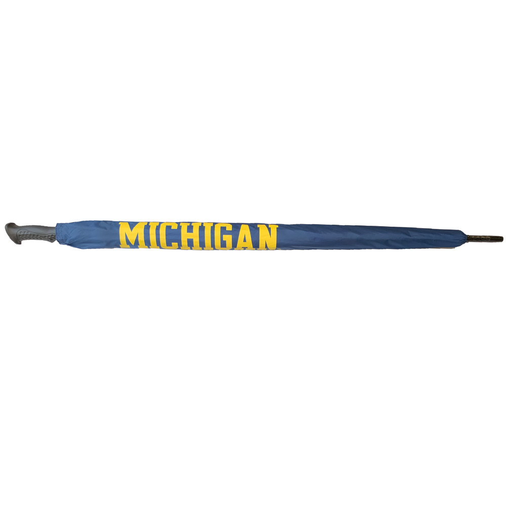 Michigan Wolverines 62" Double Canopy Wind Proof Golf Umbrella| Team Golf |22269
