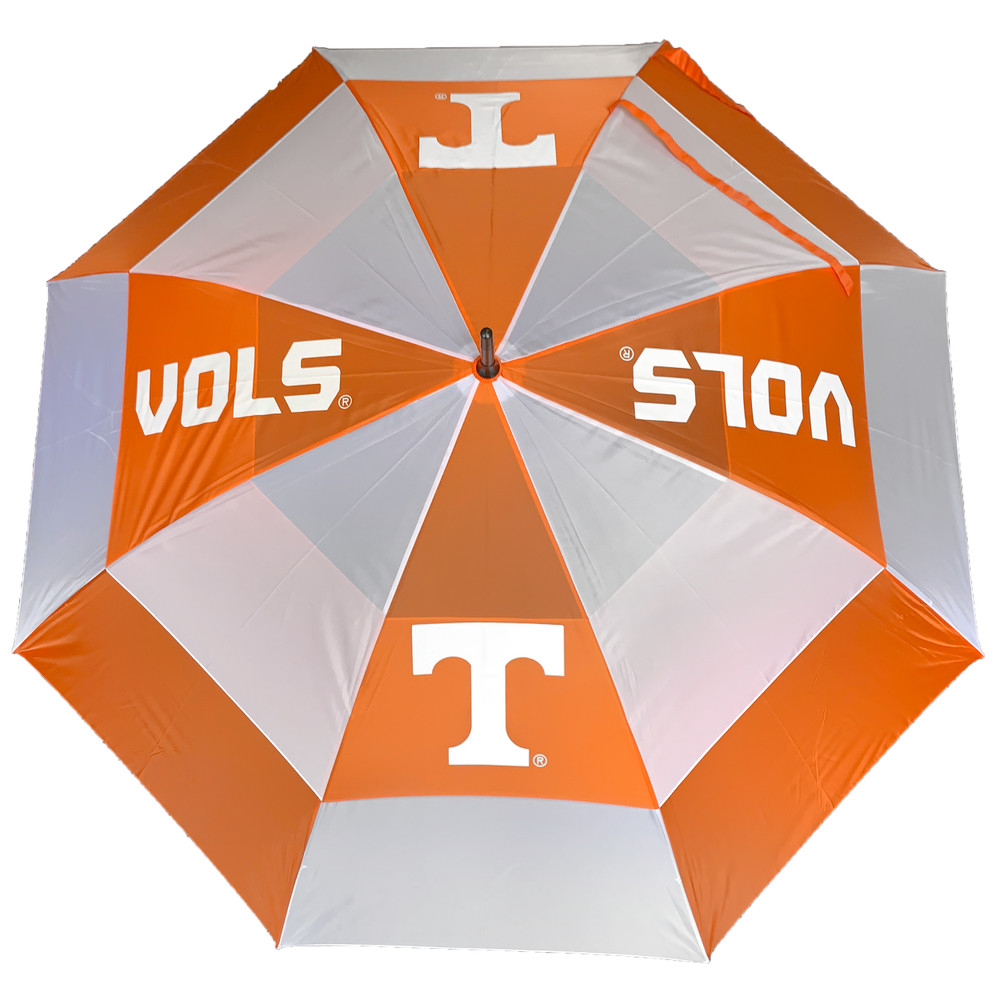 Tennessee Volunteers 62" Double Canopy Wind Proof Golf Umbrella| Team Golf |23269