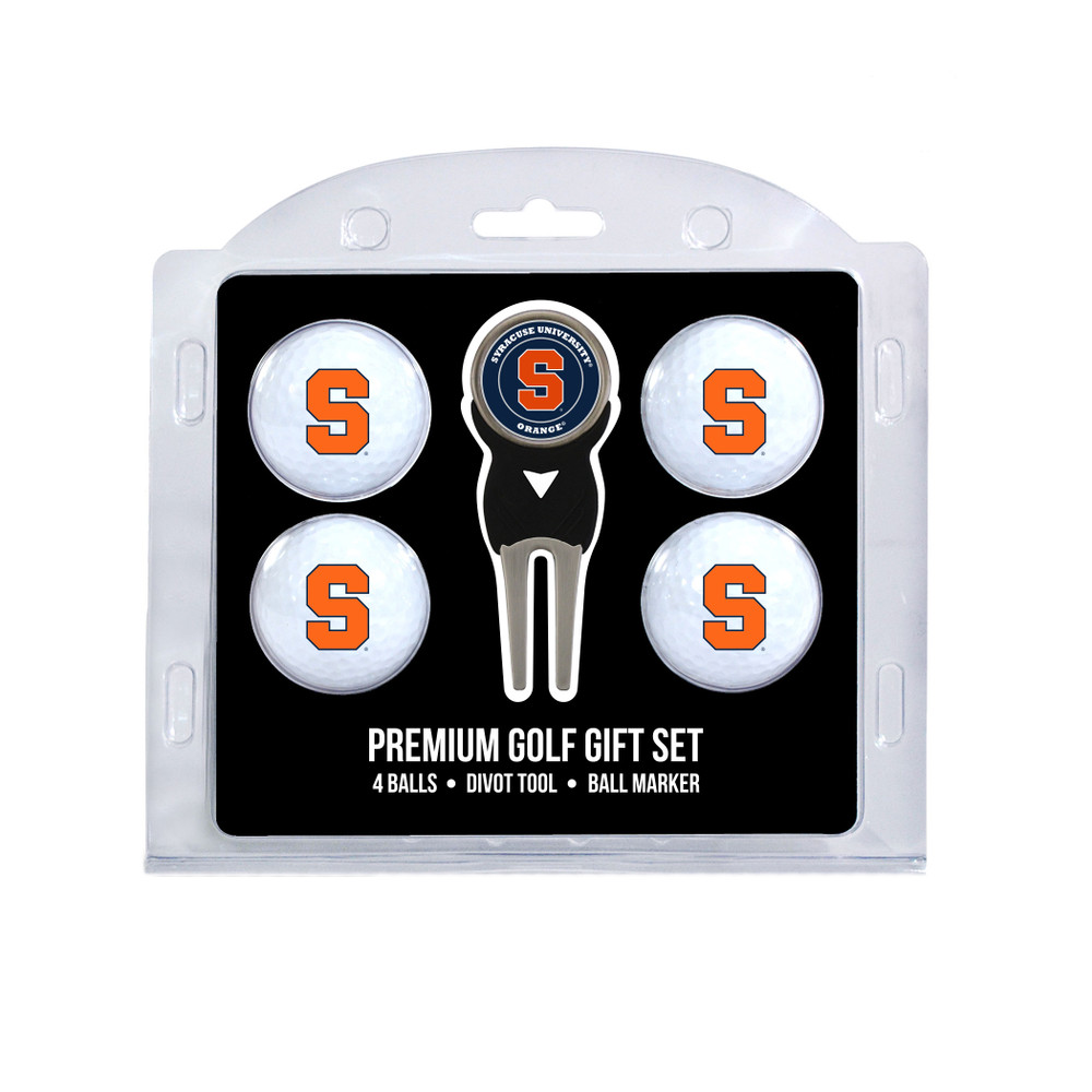 Syracuse Orange  4 Golf Balls And Divot Tool Gift Set | Team Golf |26106