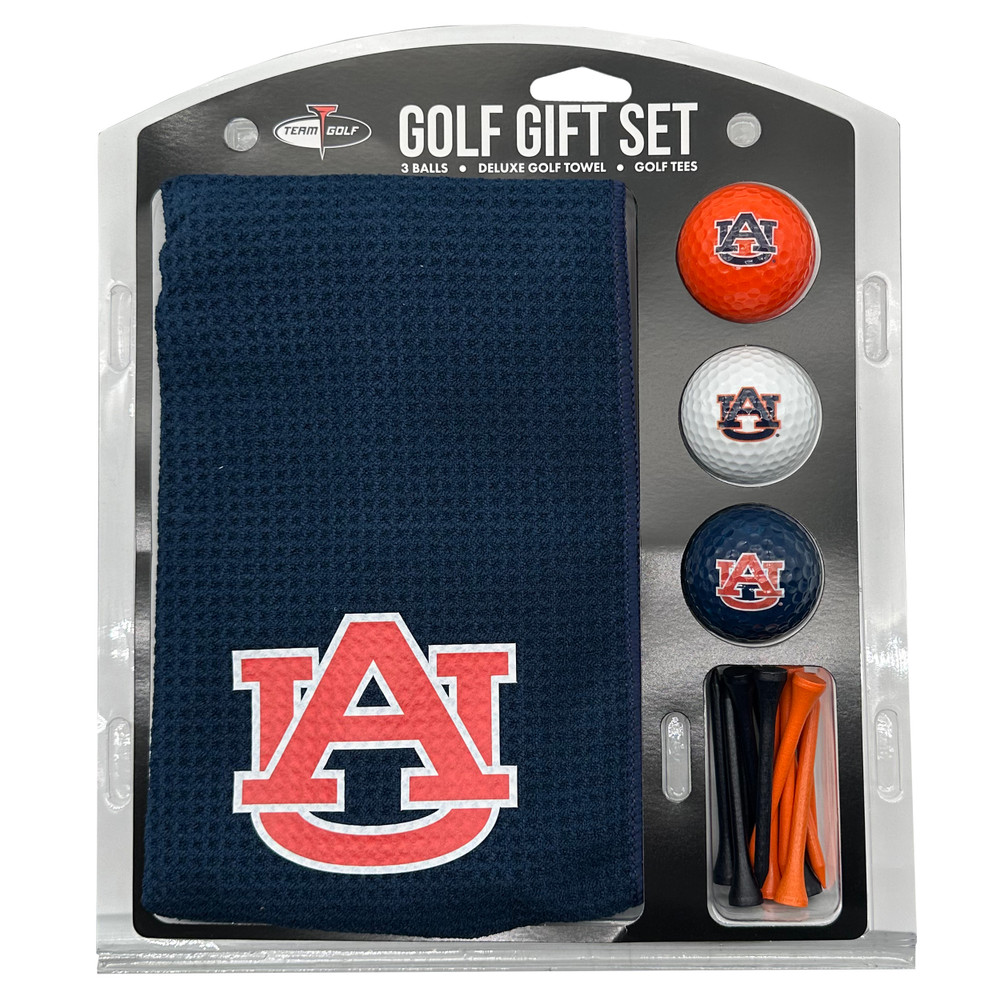 Auburn Tigers 16" X 40" Microfiber Towel Golf Gift Set| Team Golf |20524