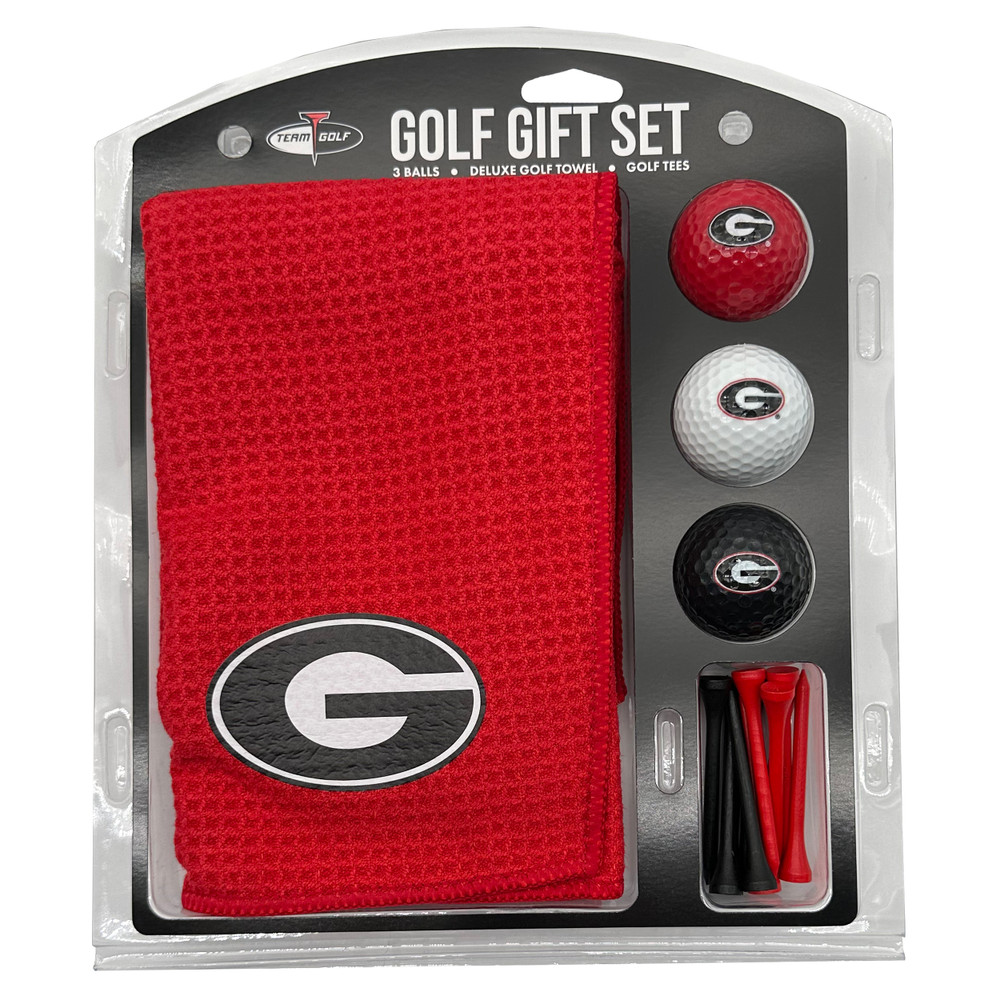 Georgia Bulldogs 16" X 40" Microfiber Towel Golf Gift Set| Team Golf |21124