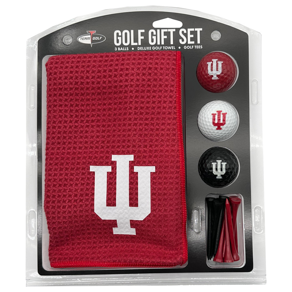 Indiana Hoosiers 16" X 40" Microfiber Towel Golf Gift Set| Team Golf |21424