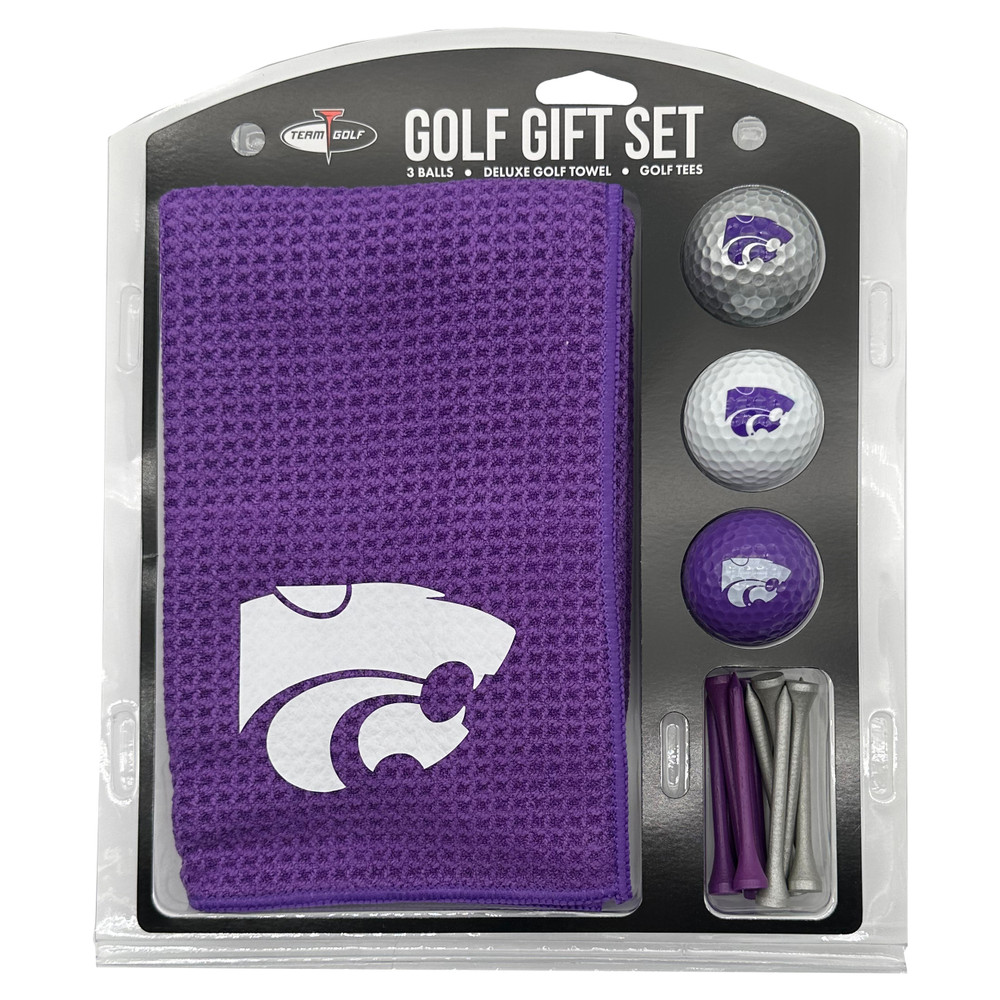 Kansas State Wildcats 16" X 40" Microfiber Towel Golf Gift Set| Team Golf |21824