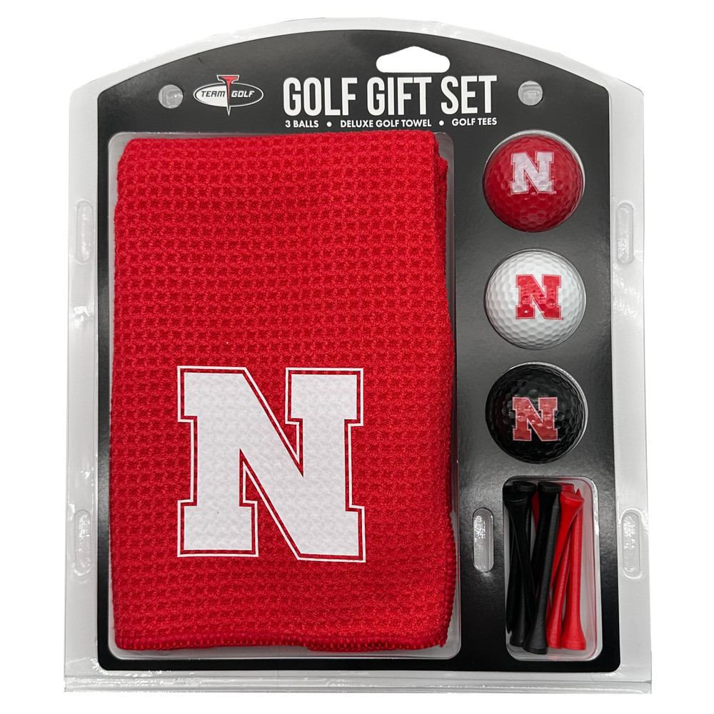 Nebraska Huskers 16" X 40" Microfiber Towel Golf Gift Set| Team Golf |22424