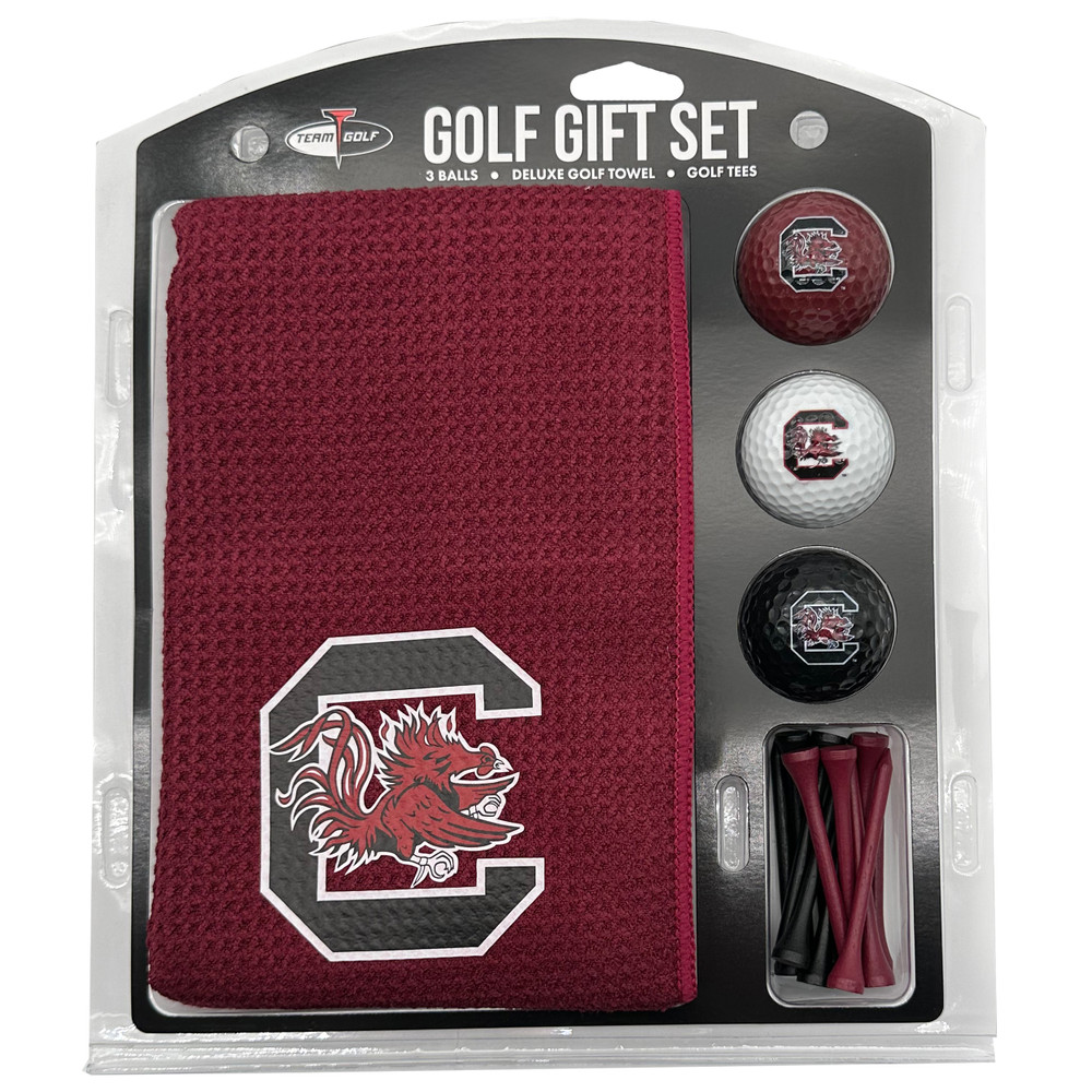 South Carolina Gamecocks 16" X 40" Microfiber Towel Golf Gift Set| Team Golf |23124