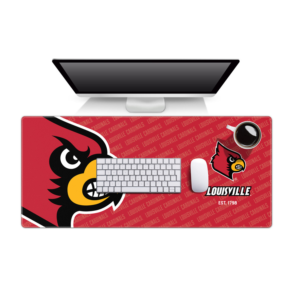 Louisville Cardinals Logo Series Desk Pad |Stadium Views | 1900393