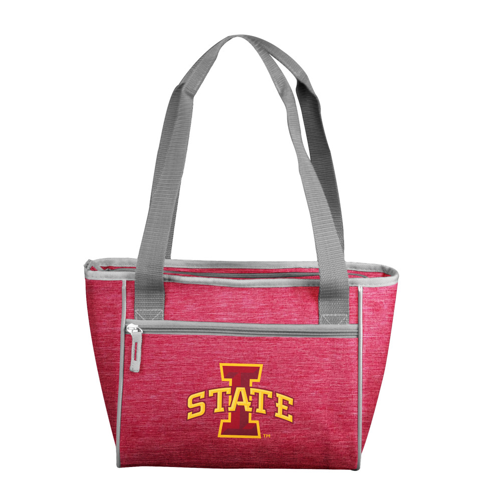 Iowa State Cyclones Crosshatch 16 Can Cooler Tote| Logo Brands |LGC156-83-CR1