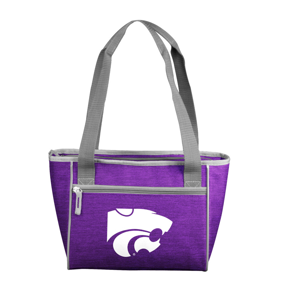 Kansas State Wildcats Crosshatch 16 Can Cooler Tote| Logo Brands |LGC158-83-CR1