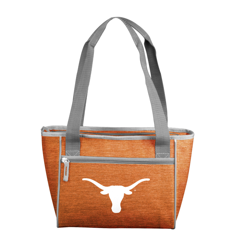 Texas Longhorns Crosshatch 16 Can Cooler Tote| Logo Brands |LGC218-83-CR1