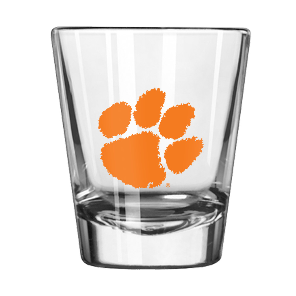 Clemson Tigers 2oz Gameday Shot Glass Set of 2| Logo Brands |LGC123-G2S-1