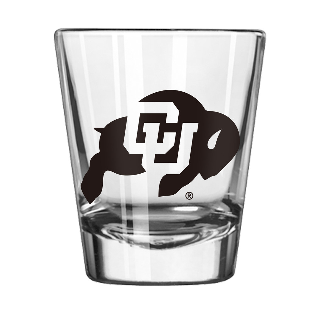 Colorado Buffaloes 2oz Gameday Shot Glass Set of 2| Logo Brands |LGC126-G2S-1