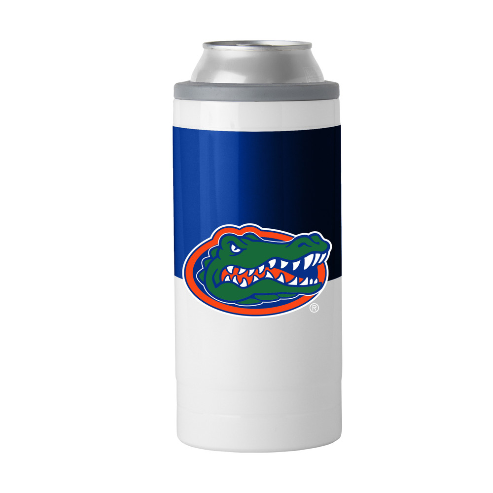 Florida Gators Colorblock 12oz Slim Can Coolie| Logo Brands |LGC135-S12C-11