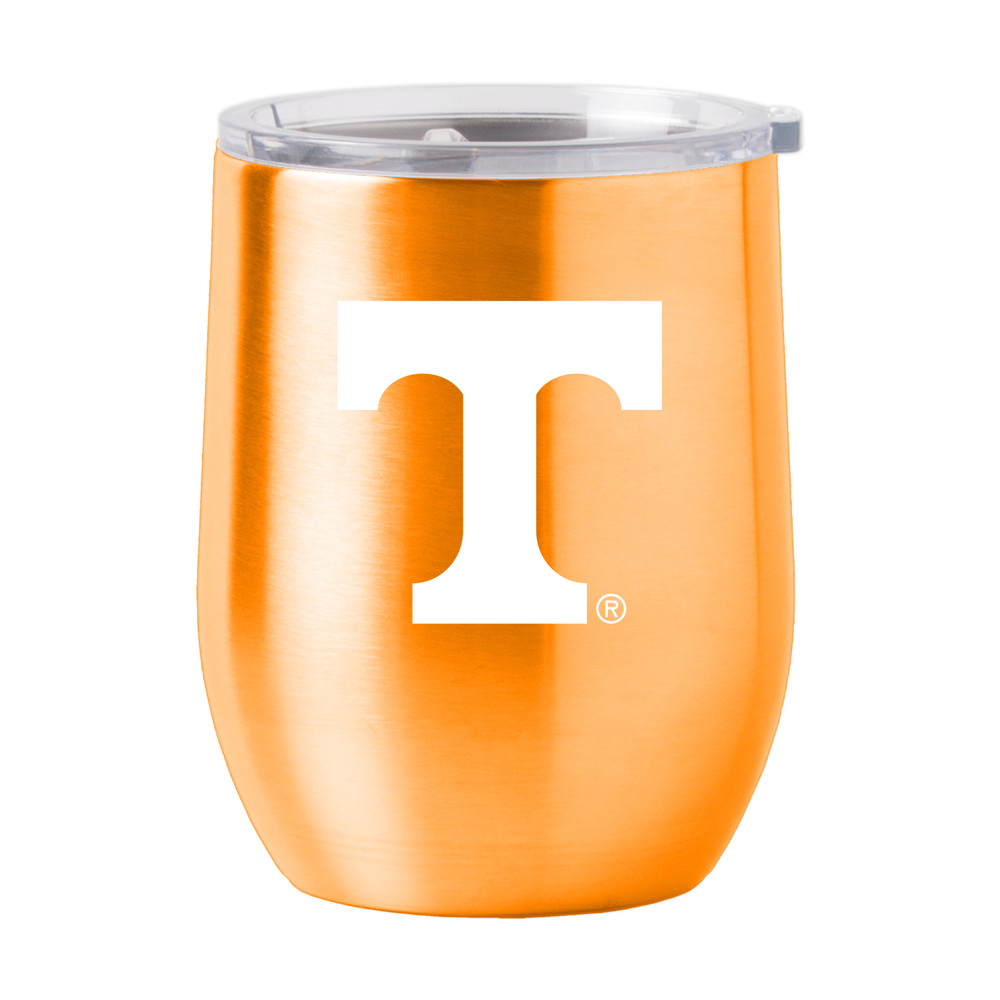 Tennessee Volunteers 16oz Gameday Stainless Curved Beverage Tumbler| Logo Brands |LGC217-S16CB-1