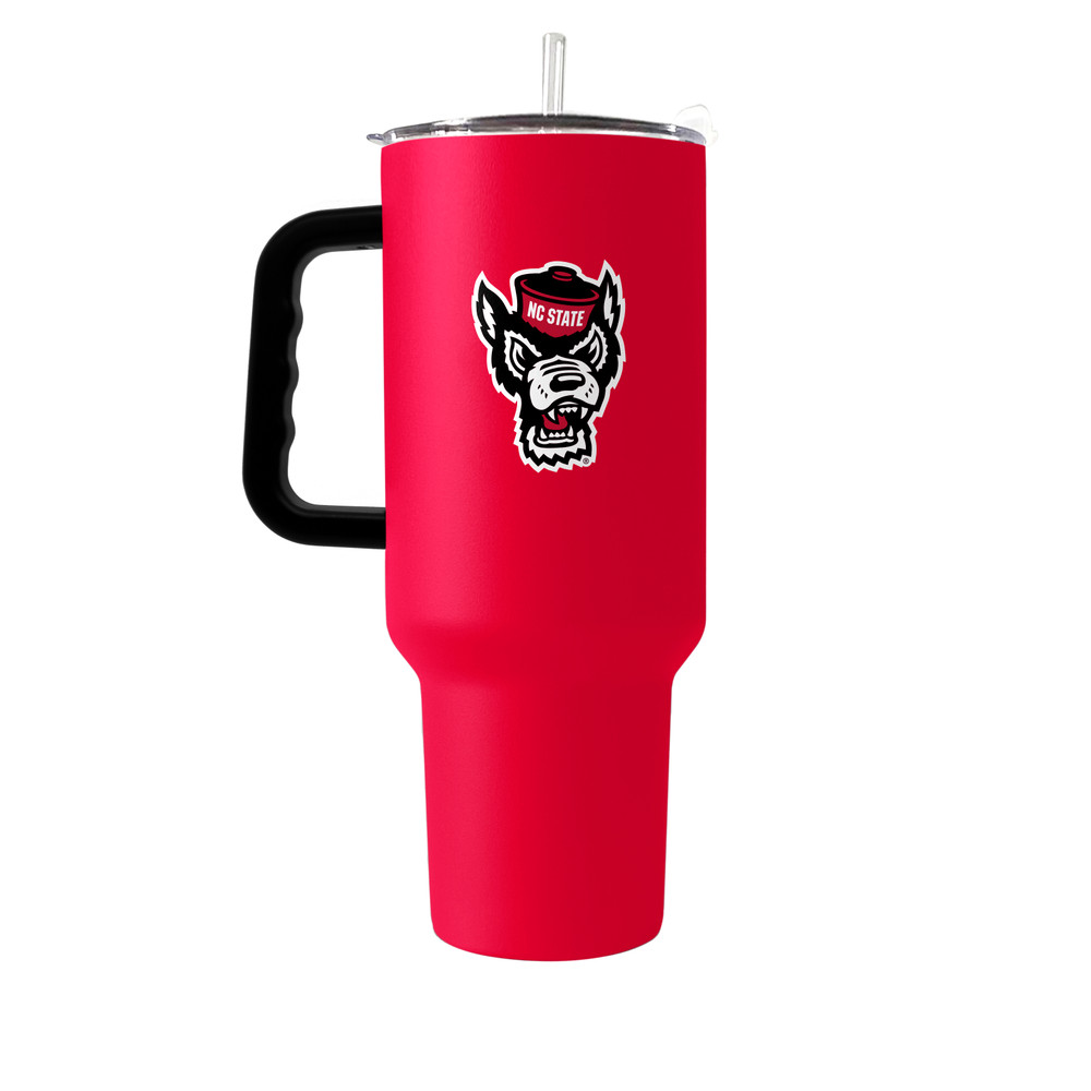 NC State Wolfpack Flipside Powder Coat 40oz Tumbler| Logo Brands |LGC186-S40PT-34