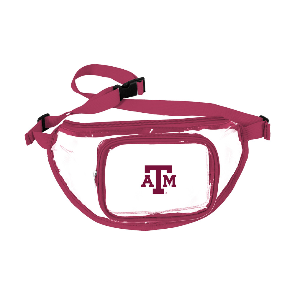 Texas A&M Aggies Clear Fanny Pack| Logo Brands |LGC219-881