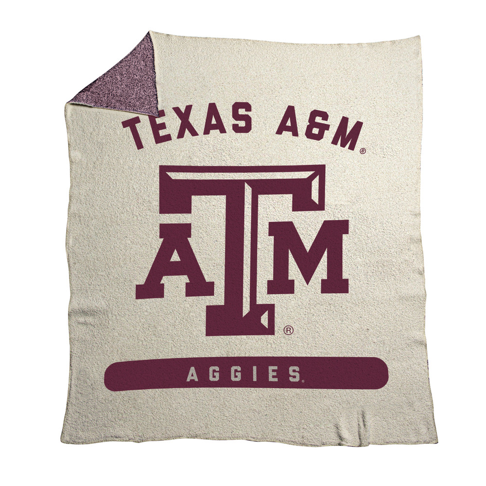 Texas A&M Aggies Prime Luxe Dreams Throw| Logo Brands |LGC219-281-74