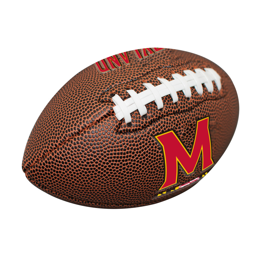 Maryland Terrapins Mini Size Composite Football| Logo Brands |LGC167-93MC-1