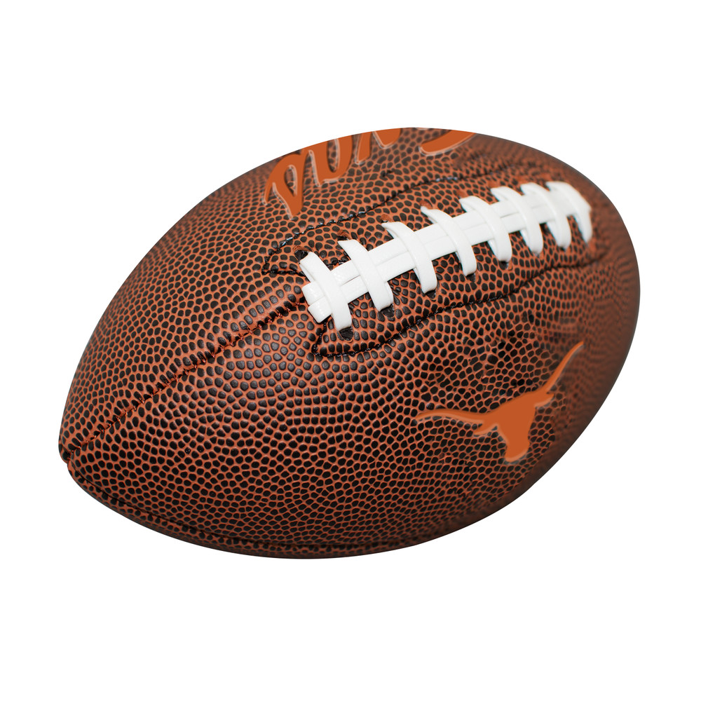 Texas Longhorns Mini Size Composite Football| Logo Brands |LGC218-93MC-1