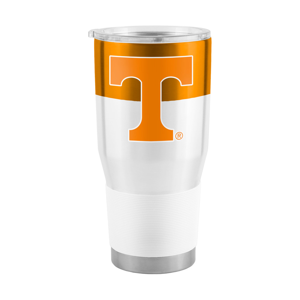 Tennessee Volunteers 30oz Colorblock Stainless Tumbler| Logo Brands |LGC217-S30T-11