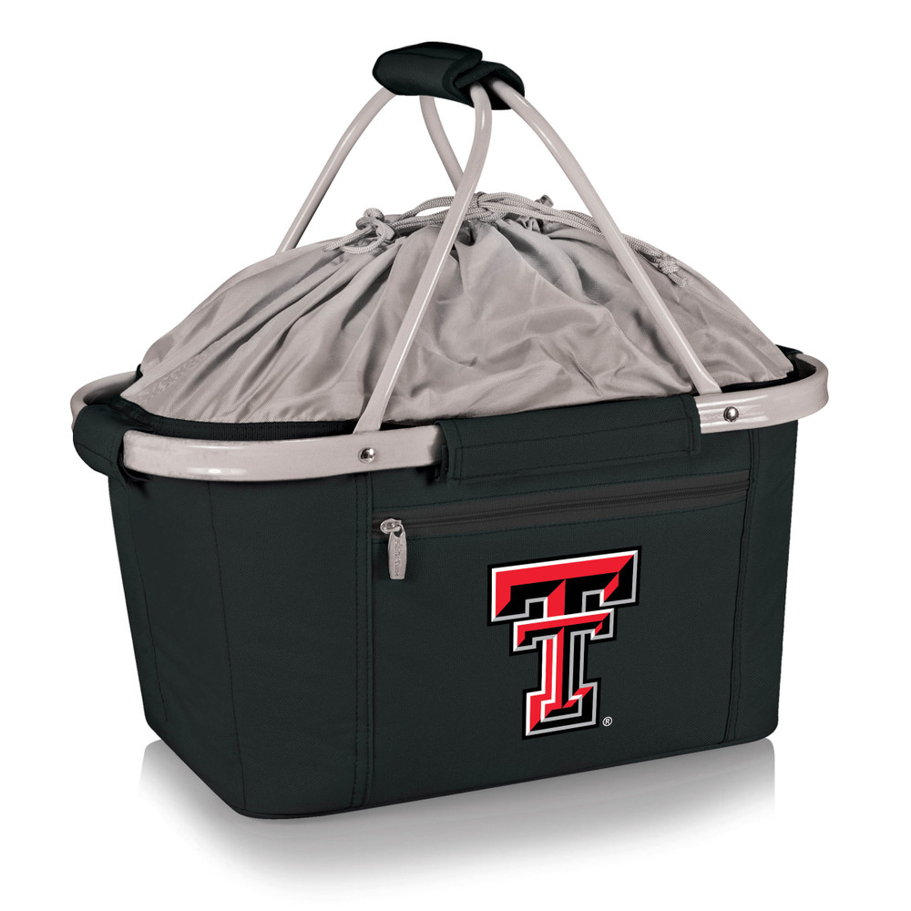 Texas Tech Red Raiders Metro Basket Collapsible Cooler Tote | Picnic Time | 645-00-175-574-0