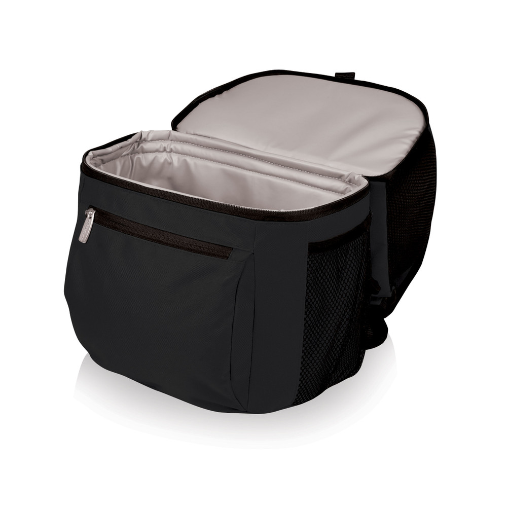 Arkansas Razorbacks Zuma Backpack Cooler - Black | Picnic Time | 634-00-100-034-0