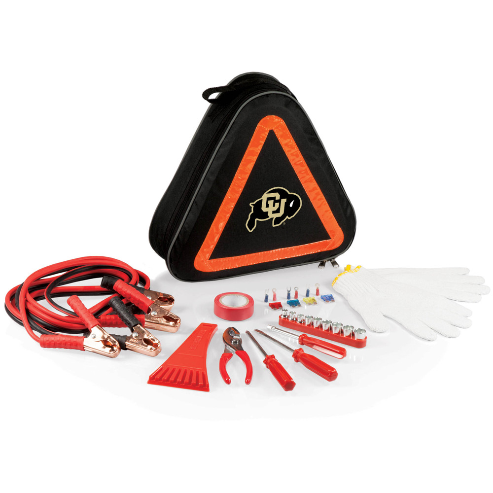 Colorado Buffaloes Roadside Emergency Car Kit | Picnic Time | 699-00-179-124-0