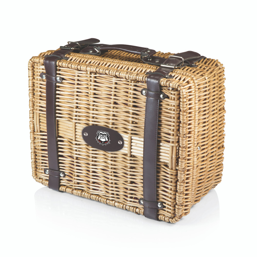 Georgia Bulldogs Champion Picnic Basket | Picnic Time | 208-40-179-184-0